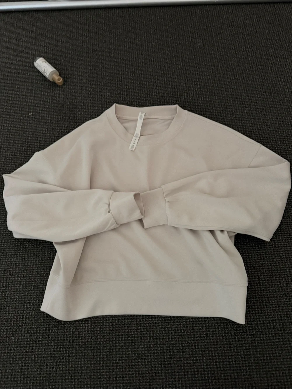 Lululemon Softstreme Perfectly Oversized Cropped Crew S 6